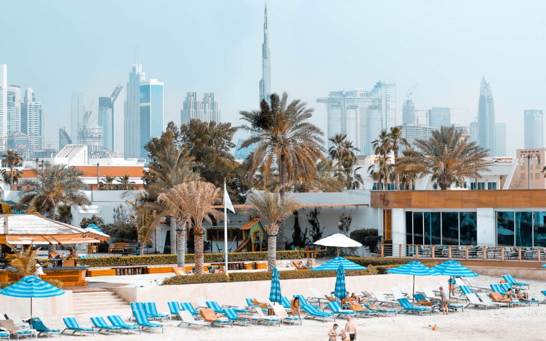 The amazing Dubai Marine Beach Resort